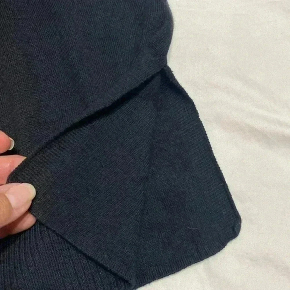 Amazon Essentials Black Plus Sized Open Front Long Cardigan w/ Pockets, Size 6X. - Picture 5 of 14